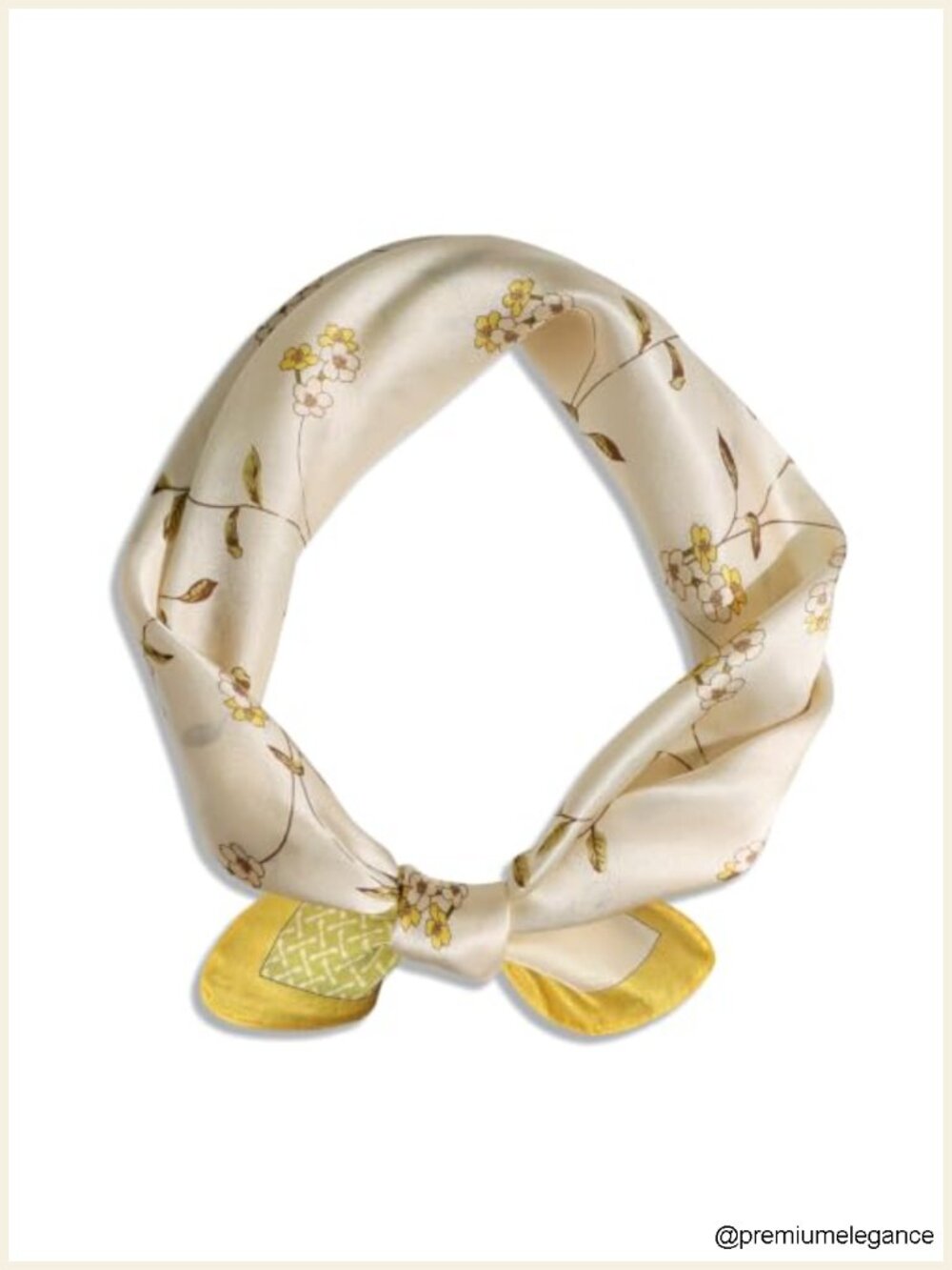 100% Mulberry Silk Square Scarf Lightweight Neck Scarf for Women Hair Scarf